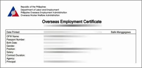 polo singapore oec|How to Apply OEC from POEA for Direct Hire Workers.